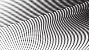 Modern kumaş duvar kağıdı ve grafik tasarımı için siyah ve beyaz çizgiler kusursuz desen arkaplanı