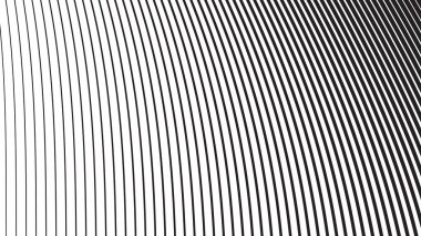 Modern kumaş duvar kağıdı ve grafik tasarımı için siyah ve beyaz çizgiler kusursuz desen arkaplanı