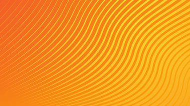 Modern, soyut, dikişsiz kumaş ağı ve grafik tasarımı için sarı turuncu çizgili arka plan