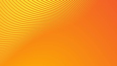 Modern, soyut, dikişsiz kumaş ağı ve grafik tasarımı için sarı turuncu çizgili arka plan