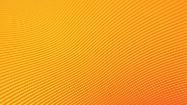 Modern, soyut, dikişsiz kumaş ağı ve grafik tasarımı için sarı turuncu çizgili arka plan