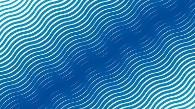 Modern soyut kumaş duvar kağıdı ve dijital tasarım için gök mavisi çizgileri dalgalı çizgi arkaplanı