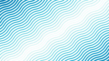 Modern soyut kumaş duvar kağıdı ve dijital tasarım için gök mavisi çizgileri dalgalı çizgi arkaplanı