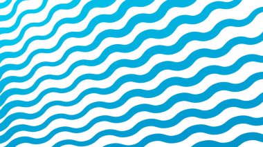 Modern soyut kumaş duvar kağıdı ve dijital tasarım için gök mavisi çizgileri dalgalı çizgi arkaplanı