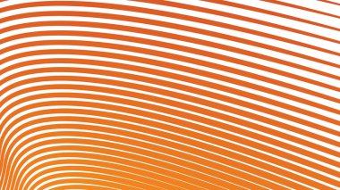 Modern soyut kumaş duvar kağıdı dijital için turuncu eğri desen arkaplanı