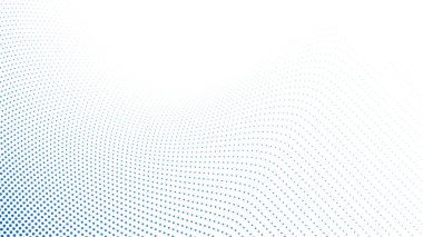 Modern soyut dijital tasarım grafik duvar kağıdı ve web layou için mavi gradyan yarım ton arkaplan