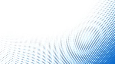 Modern soyut dijital tasarım grafik duvar kağıdı ve web layou için mavi gradyan yarım ton arkaplan