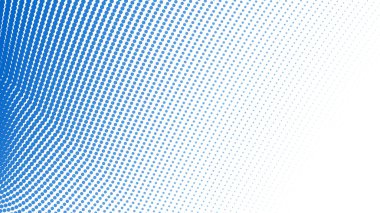 Modern soyut dijital tasarım grafik duvar kağıdı ve web layou için mavi gradyan yarım ton arkaplan