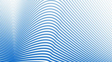 Modern soyut dijital tasarım grafik duvar kağıdı ve web layou için mavi gradyan yarım ton arkaplan