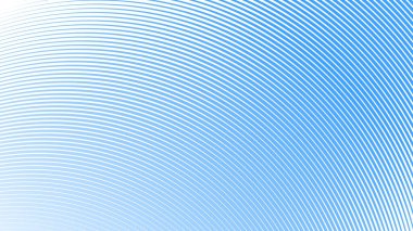 Modern soyut dijital kumaş ve grafik tasarımı için çizgili çizgi arka planına sahip dodger mavi gradyanı