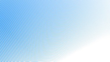 Modern soyut dijital kumaş ve grafik tasarımı için çizgili çizgi arka planına sahip dodger mavi gradyanı