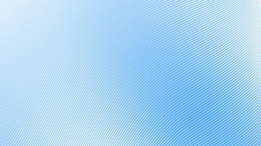 Modern soyut dijital kumaş ve grafik tasarımı için çizgili çizgi arka planına sahip dodger mavi gradyanı