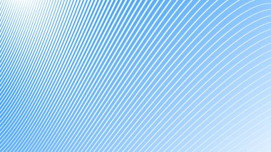 Modern soyut dijital kumaş ve grafik tasarımı için çizgili çizgi arka planına sahip dodger mavi gradyanı