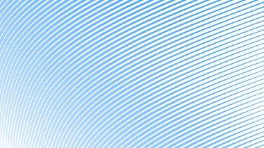 Modern soyut dijital kumaş ve grafik tasarımı için çizgili çizgi arka planına sahip dodger mavi gradyanı