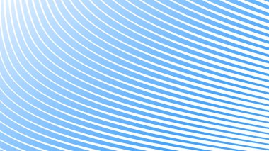 Modern soyut dijital kumaş ve grafik tasarımı için çizgili çizgi arka planına sahip dodger mavi gradyanı