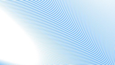 Modern soyut dijital kumaş ve grafik tasarımı için çizgili çizgi arka planına sahip dodger mavi gradyanı