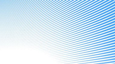 Modern soyut dijital kumaş ve grafik tasarımı için çizgili çizgi arka planına sahip dodger mavi gradyanı