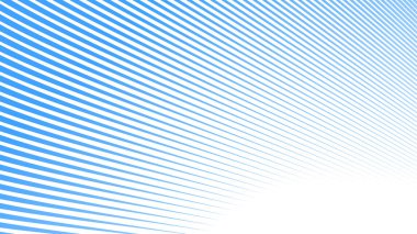 Modern soyut dijital kumaş ve grafik tasarımı için çizgili çizgi arka planına sahip dodger mavi gradyanı