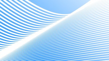 Modern soyut dijital kumaş ve grafik tasarımı için çizgili çizgi arka planına sahip dodger mavi gradyanı