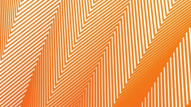 Modern soyut kumaş duvar kâğıdı ve tasarım için turuncu zig zag çizgileri kusursuz desen arkaplanı