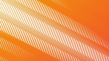 Modern soyut kumaş duvar kâğıdı ve tasarım için turuncu zig zag çizgileri kusursuz desen arkaplanı