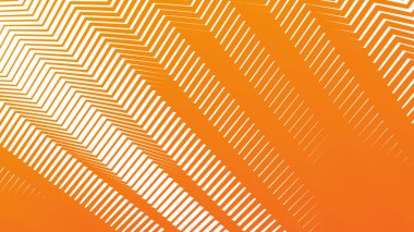 Modern soyut kumaş duvar kâğıdı ve tasarım için turuncu zig zag çizgileri kusursuz desen arkaplanı