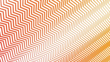 Modern soyut kumaş duvar kâğıdı ve tasarım için turuncu zig zag çizgileri kusursuz desen arkaplanı