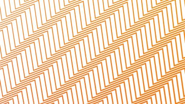 Modern soyut kumaş duvar kâğıdı ve tasarım için turuncu zig zag çizgileri kusursuz desen arkaplanı