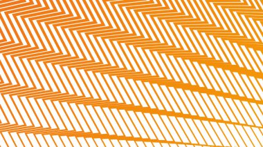 Modern soyut kumaş duvar kâğıdı ve tasarım için turuncu zig zag çizgileri kusursuz desen arkaplanı