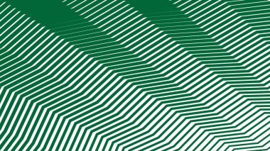 Modern soyut kumaş duvar kağıdı ve dijital dekor için yeşil zig zag çizgili çizgi çizgisi arka planı