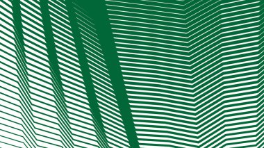 Modern soyut kumaş duvar kağıdı ve dijital dekor için yeşil zig zag çizgili çizgi çizgisi arka planı