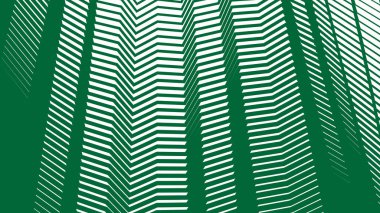 Modern soyut kumaş duvar kağıdı ve dijital dekor için yeşil zig zag çizgili çizgi çizgisi arka planı
