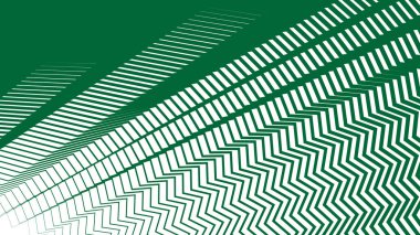 Modern soyut kumaş duvar kağıdı ve dijital dekor için yeşil zig zag çizgili çizgi çizgisi arka planı
