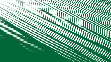 Modern soyut kumaş duvar kağıdı ve dijital dekor için yeşil zig zag çizgili çizgi çizgisi arka planı