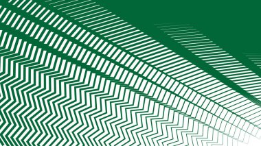 Modern soyut kumaş duvar kağıdı ve dijital dekor için yeşil zig zag çizgili çizgi çizgisi arka planı