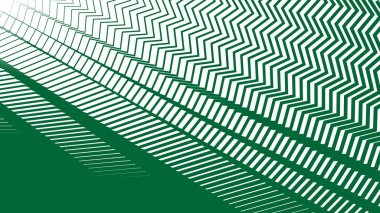 Modern soyut kumaş duvar kağıdı ve dijital dekor için yeşil zig zag çizgili çizgi çizgisi arka planı