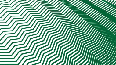 Modern soyut kumaş duvar kağıdı ve dijital dekor için yeşil zig zag çizgili çizgi çizgisi arka planı