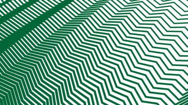Modern soyut kumaş duvar kağıdı ve dijital dekor için yeşil zig zag çizgili çizgi çizgisi arka planı