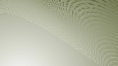 Modern soyut dijital ve grafik dekoru için yarım ton eğrisi olan yeşil ordu gradyanı