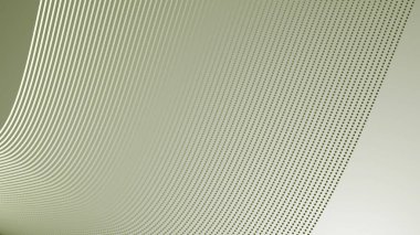 Modern soyut dijital ve grafik dekoru için yarım ton eğrisi olan yeşil ordu gradyanı