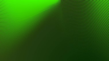 Modern doğa için yarım ton desenli yeşil orman gradyanı dijital ve grafik tasarımından esinlenilmiştir