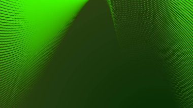 Modern doğa için yarım ton desenli yeşil orman gradyanı dijital ve grafik tasarımından esinlenilmiştir