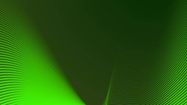 Modern doğa için yarım ton desenli yeşil orman gradyanı dijital ve grafik tasarımından esinlenilmiştir