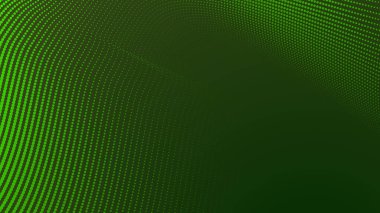 Modern doğa için yarım ton desenli yeşil orman gradyanı dijital ve grafik tasarımından esinlenilmiştir