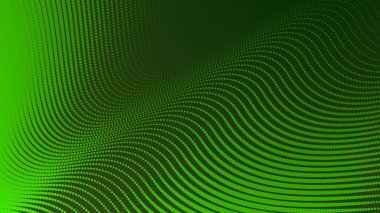 Modern doğa için yarım ton desenli yeşil orman gradyanı dijital ve grafik tasarımından esinlenilmiştir