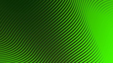 Modern doğa için yarım ton desenli yeşil orman gradyanı dijital ve grafik tasarımından esinlenilmiştir