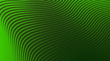 Modern doğa için yarım ton desenli yeşil orman gradyanı dijital ve grafik tasarımından esinlenilmiştir