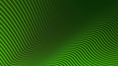 Modern doğa için yarım ton desenli yeşil orman gradyanı dijital ve grafik tasarımından esinlenilmiştir