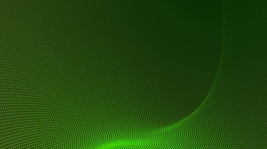 Modern doğa için yarım ton desenli yeşil orman gradyanı dijital ve grafik tasarımından esinlenilmiştir