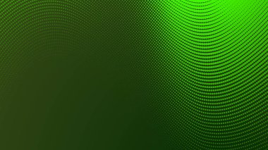 Modern doğa için yarım ton desenli yeşil orman gradyanı dijital ve grafik tasarımından esinlenilmiştir